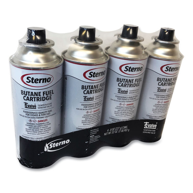STERNO GROUP 50162 Butane Fuel Cartridge, 8 oz