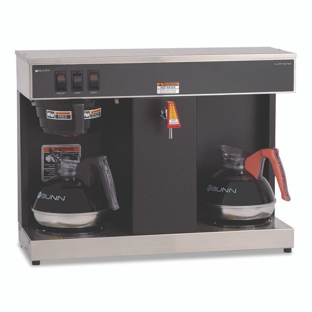 BUNN-O-MATIC 074000005 VLPF 12-Cup Automatic Coffee Brewer, Gray/Stainless Steel