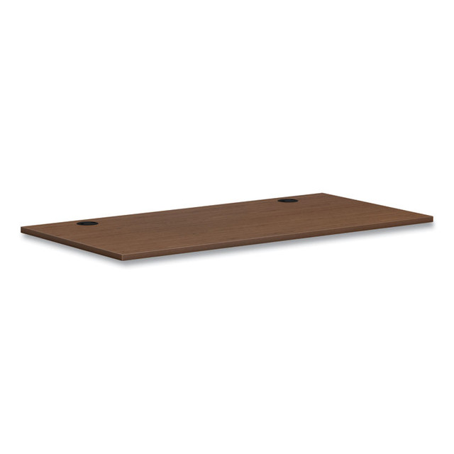 HON COMPANY PLRW6030LE1 Mod Worksurface, Rectangular, 60w x 30d, Sepia Walnut