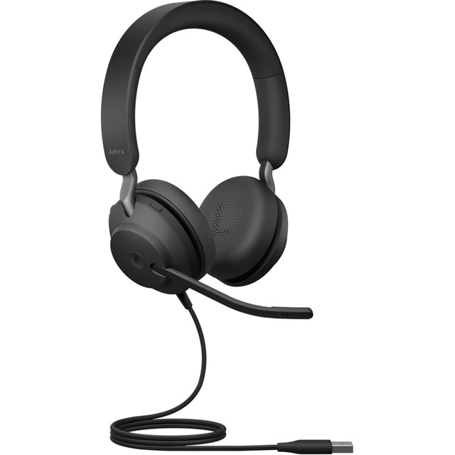 GN AUDIO USA INC. 24089-999-999 Jabra Evolve2 40 Headset - Stereo - USB Type A - Wired - Over-the-head - Binaural - Supra-aural