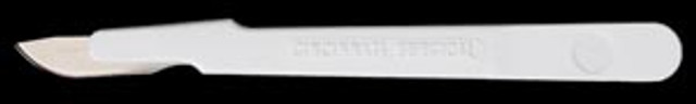 Cincinnati Surgical Company  0621 Scalpel, Stainless Steel, Size 21, White Handle, Disposable, Non-Sterile, 100/bx (DROP SHIP ONLY)