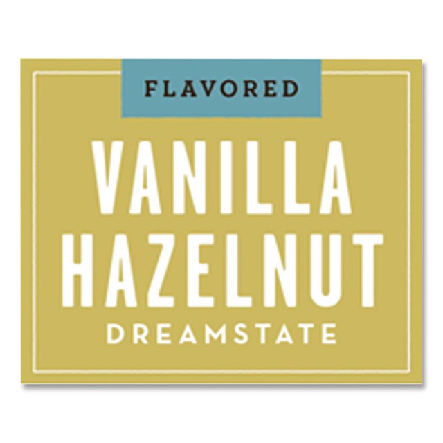KEURIG DR PEPPER Caribou Coffee® 042765 Vanilla Hazelnut Fractional Pack, 2.5 oz, 18/Carton