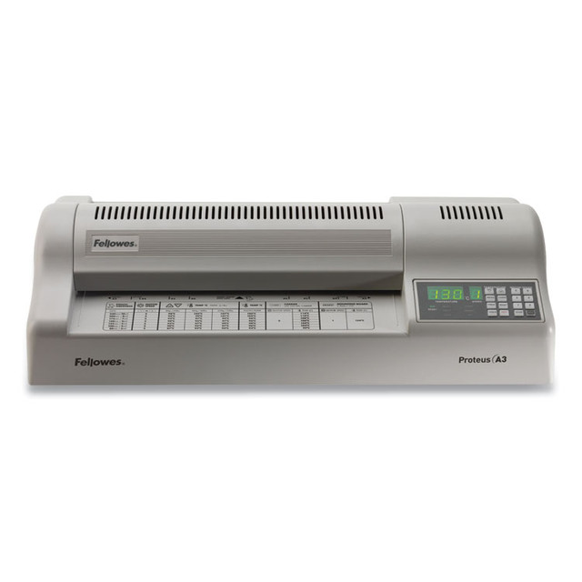 FELLOWES MFG. CO. 5709501 Proteus 125 Laminator, Six Rollers, 12" Max Document Width, 10 mil Max Document Thickness