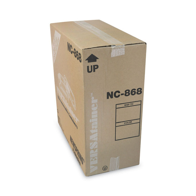 PACTIV EVERGREEN CORPORATION NC868 Newspring VERSAtainer Microwavable Containers, Base/Lid Combo, 8.8 x 6 x 2, White/Clear, Plastic, 150/Carton