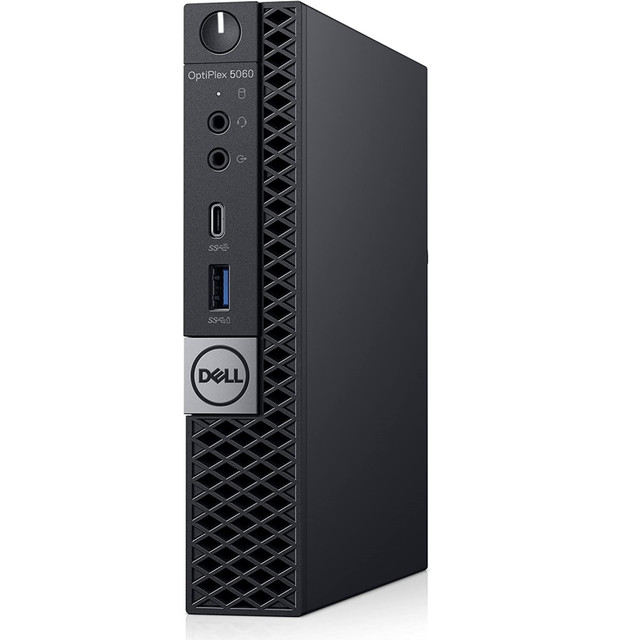 DELL RF051791311622  Optiplex 5060 Micro Refurbished Desktop PC, Intel i5, 16GB Memory, 512GB Solid State Drive, Windows 10 Pro