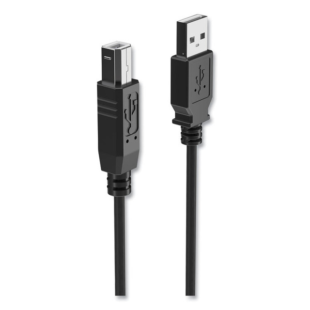 NXT TECHNOLOGIES 24400007 USB Printer Cable, 6 ft, Black