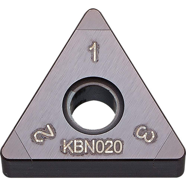 Kyocera TFC00061 Turning Inserts; Insert Style: TNGA ; Insert Size Code: 332 ; Insert Shape: Triangle ; Included Angle: 60.00 ; Inscribed Circle (Decimal Inch): 0.3750 ; Corner Radius (Decimal Inch): 0.0315