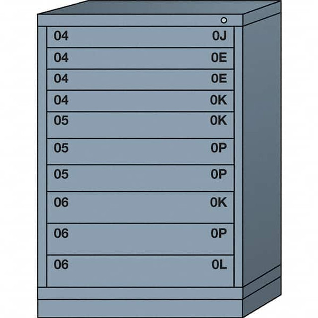 Lyon DDS4930301002IL Standard Counter - Single Drawer Access Steel Storage Cabinet: 30" Wide, 28-1/4" Deep, 44-1/4" High