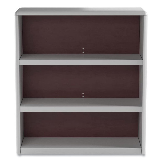 SAFCO PRODUCTS 7171GR ValueMate Economy Bookcase, Three-Shelf, 31.75w x 13.5d x 41h, Gray