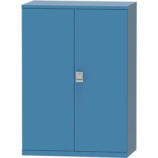 LISTA HSDHD1350-BB Double Hinged Door Storage Cabinet: 23-1/2" Deep