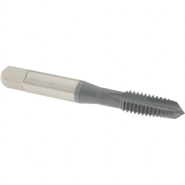 OSG 1241602 Spiral Point Tap: 3/8-16 UNC, 3 Flutes, Plug, 2B Class of Fit, High Speed Steel, elektraLUBE Coated