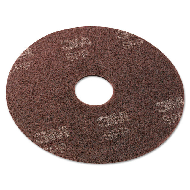 3M/COMMERCIAL TAPE DIV. Scotch-Brite™ SPP20 Surface Preparation Pad, 20" Diameter, Maroon, 10/Carton