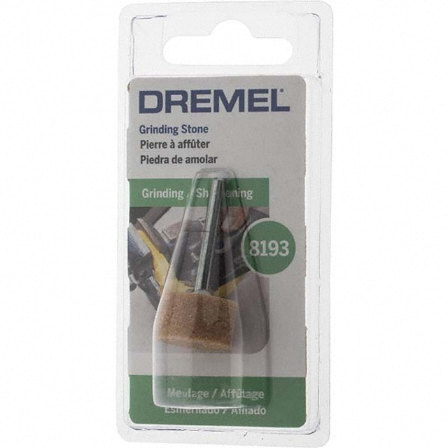 Dremel 8193 Mounted Point: 5/8" Thick, 1/8" Shank Dia, B135, Coarse