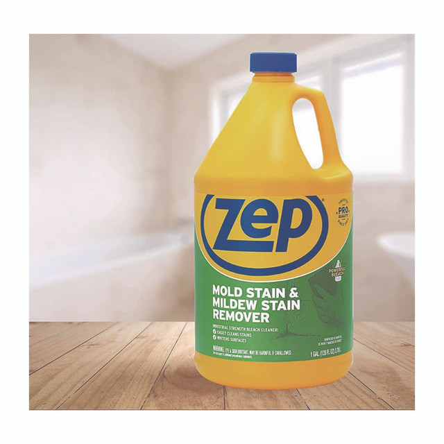 ZEP INC. Commercial® ZUMILDEW128E Mold Stain and Mildew Stain Remover, 1 gal Bottle