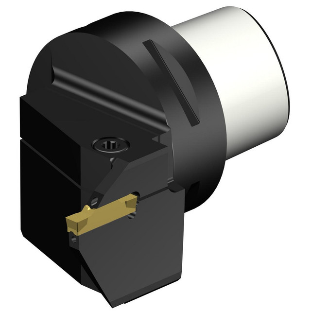 Sandvik Coromant 8381909 Modular Grooving Cutting Unit Heads; System Size: C6 ; Maximum Depth of Cut (Decimal Inch): 0.7087 ; Maximum Depth of Cut (mm): 18.00 ; Minimum Groove Width (Decimal Inch): 1.5354 ; Minimum Groove Width (mm): 39.00