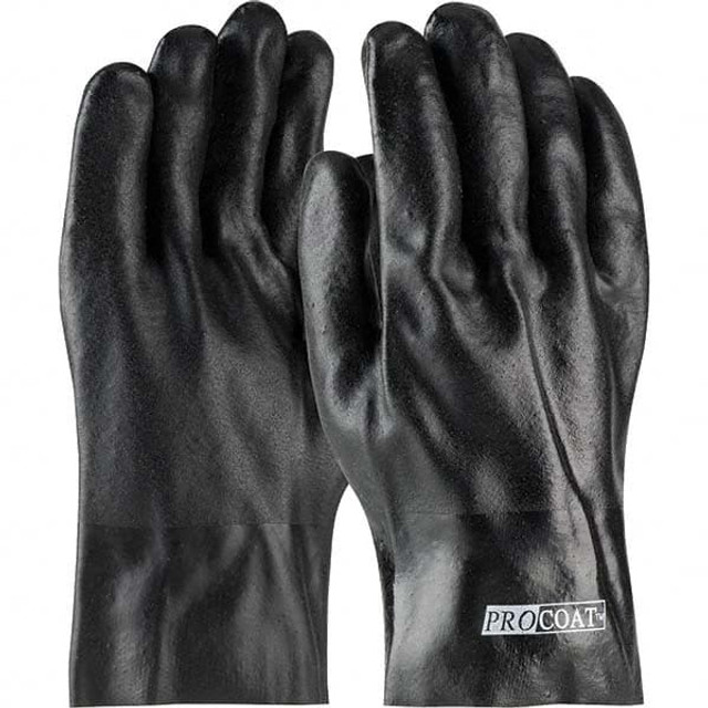 PIP 58-8020DD Chemical Resistant Gloves: Polyvinylchloride, Supported