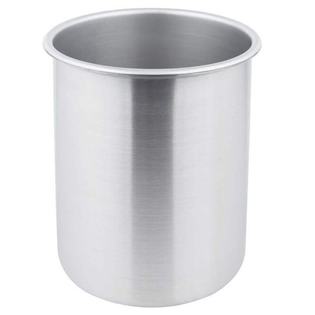 VOLLRATH 78760 Food Storage Container: Stainless Steel, Round