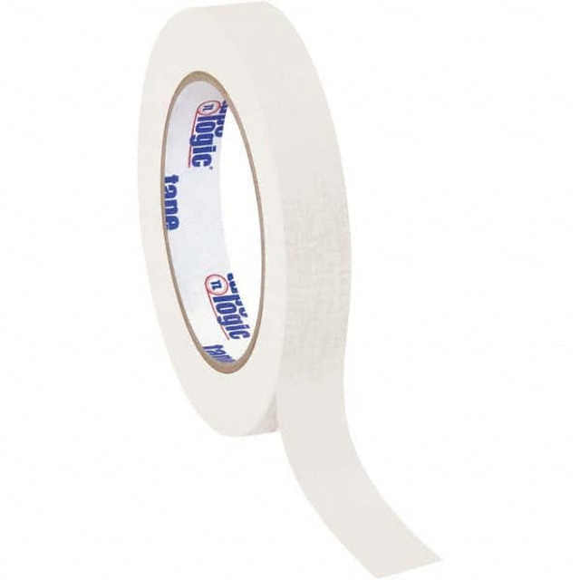 Tape Logic T93400312PKW Masking Tape: 60 yd Long, 4.9 mil Thick, White