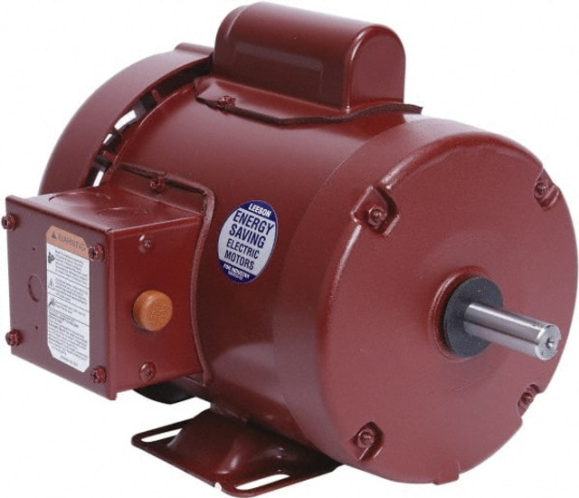 Leeson 113256.00 Single Phase AC Motor: TEFC Enclosure