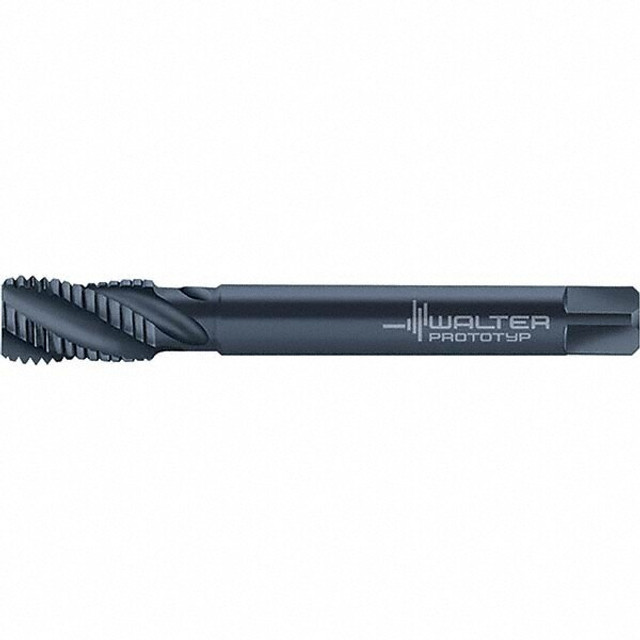 Walter-Prototyp 6150064 Spiral Flute Tap: M27 x 1.50, Metric, 5 Flute, Modified Bottoming, 6HX Class of Fit, Cobalt, Oxide Finish