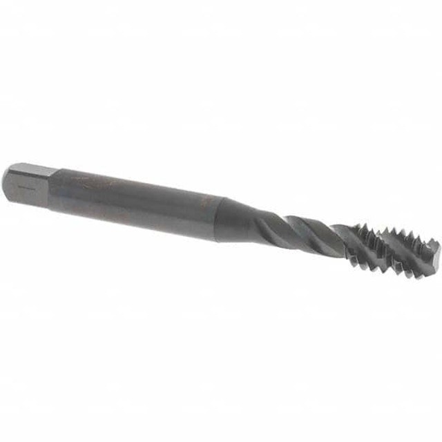 OSG 0137101 Spiral Flute Tap: 1/4-20 UNC, 3 Flutes, Bottoming, 3B Class of Fit, Vanadium High Speed Steel, Oxide Coated