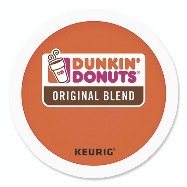 KEURIG DR PEPPER Dunkin'® 400845 K-Cup Pods, Original Blend, 88/Carton