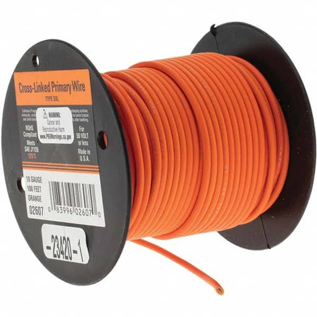 EastPenn -23420-1 18 AWG, 100' OAL, Hook Up Wire