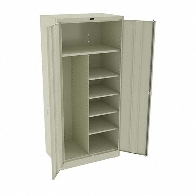 Tennsco 2472-PU Combination Storage Cabinet: 36" Wide, 24" Deep, 78" High