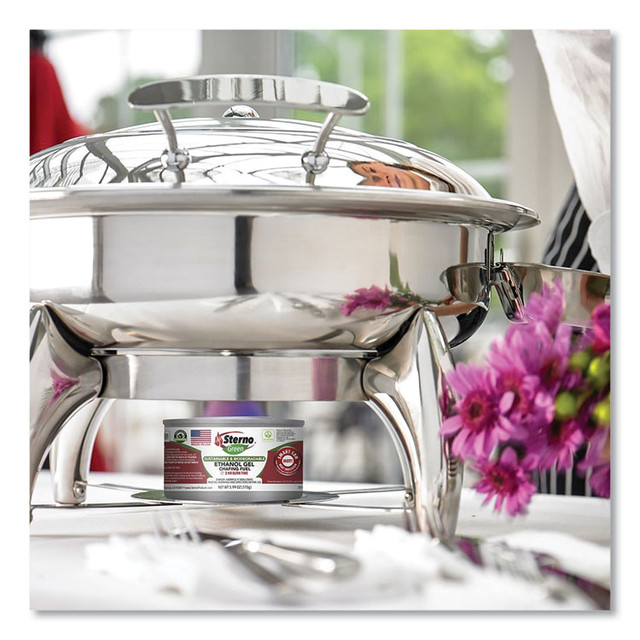 STERNO GROUP 20612 Ethanol Gel Chafing Fuel Can, 170 g, 72/Carton