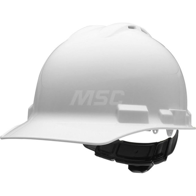 ironCLAD G60000 Hard Hat: Impact Resistant & Water Resistant, Front Brim, Class C, 4-Point Suspension