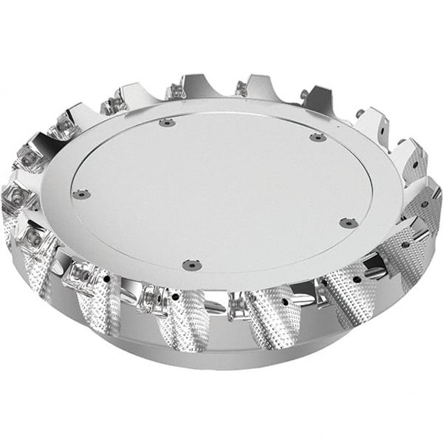 Seco 03213635 200mm Cut Diam, 60mm Arbor Hole, 6mm Max Depth of Cut, 48° Indexable Chamfer & Angle Face Mill