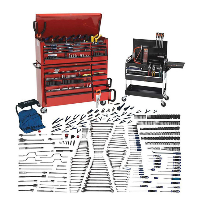 Williams JHWMAXXUMMM Combination Hand Tool Sets; Set Type: Maxxum Maintenance Set Metric ; Number Of Pieces: 137 ; Measurement Type: Metric ; Container Type: None