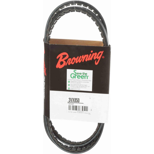 Browning 3001237 V-Belt: Section 3VX, 85" Outside Length, 3/8" Belt Width