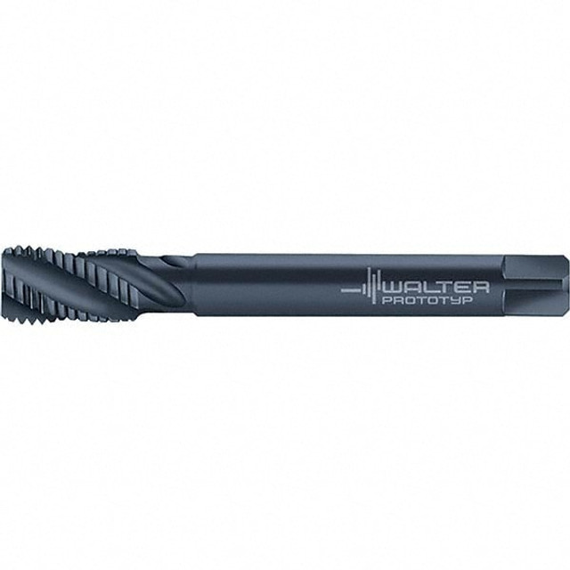 Walter-Prototyp 6149867 Spiral Flute Tap: M10 x 1.25, Metric Fine, 3 Flute, Modified Bottoming, 6HX Class of Fit, Cobalt, Oxide Finish