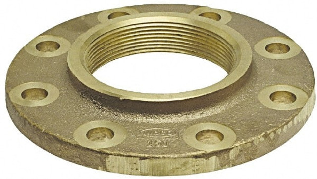 NIBCO B515456 4" Pipe, 9" OD, Cast Copper Threaded Companion Pipe Flange