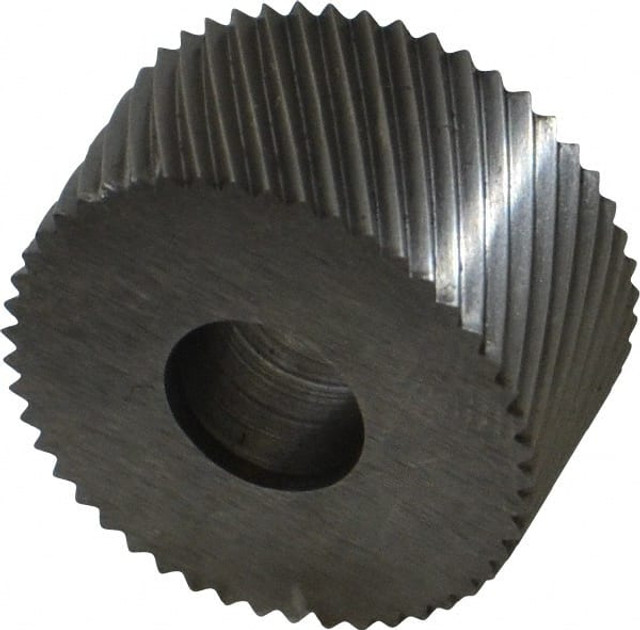 MSC KPL-064 Standard Knurl Wheel: 3/4" Dia, 80 ° Tooth Angle, Diagonal, High Speed Steel