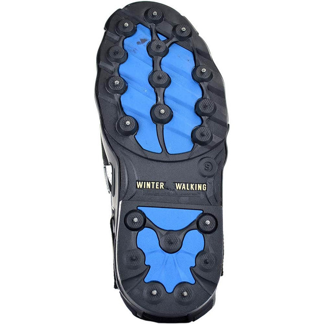 Winter Walking JD4472-S Strap-On Cleat: Stud Traction, Strap Attachment, Size 5 to 6.5