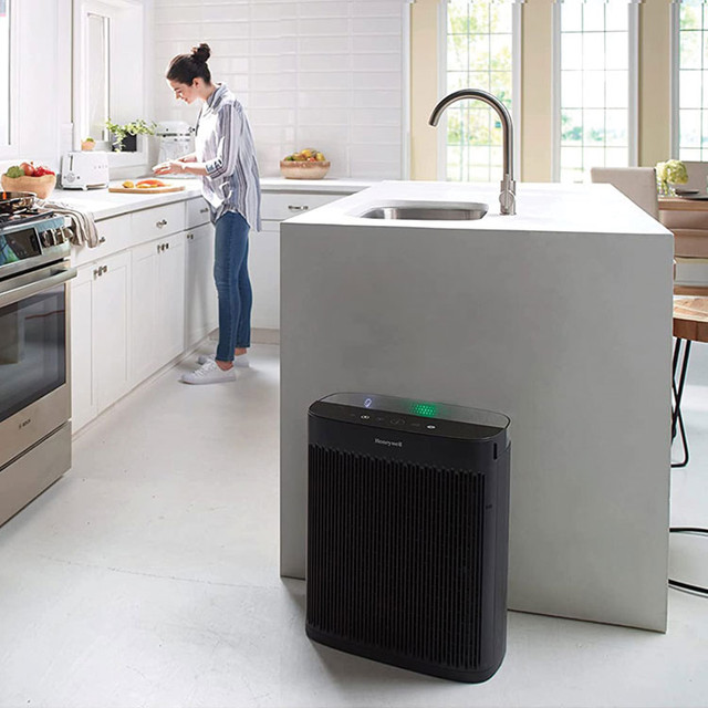 HONEYWELL ENVIRONMENTAL HPA5300B Insight Air Purifier HPA5300B, 500 sq ft Room Capacity, Black