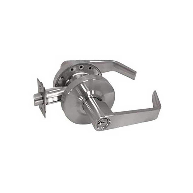 Tell Manufacturing L2080-8-26D Lever Locksets; Lockset Type: Storeroom ; Key Type: Keyed Different ; Back Set: 2-3/8 (Inch); Cylinder Type: Conventional ; Material: Steel ; Door Thickness: 1-3/8 to 2