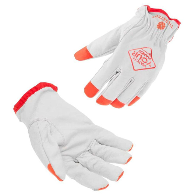 Tilsatec 230CR+FRGC8090 Cut, Puncture & Abrasive-Resistant Gloves: Size L, ANSI Cut A6, ANSI Puncture 4, Leather