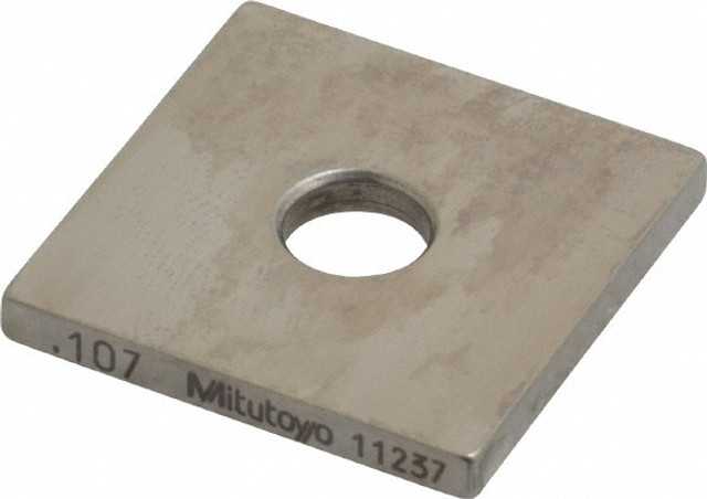 Mitutoyo 614147-531 0.107" Square Steel Gage Block