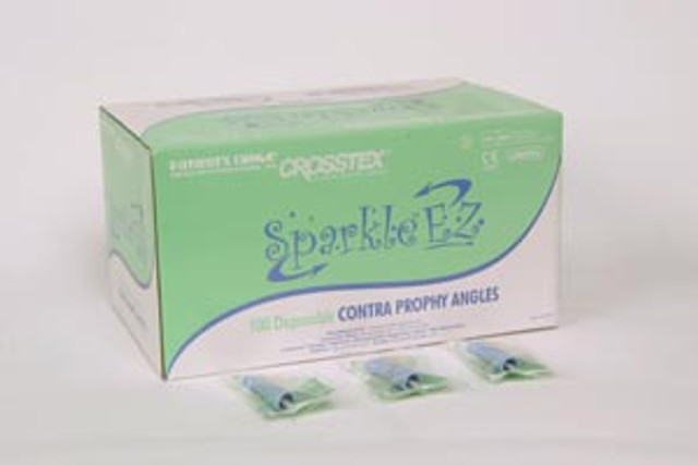 Crosstex International  TPASEZ Prophy Angle, White Soft Cup, 100/bx