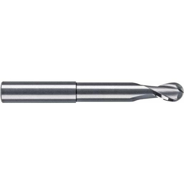 RobbJack FM-205-24-BN Ball End Mill: 0.75" Dia, 0.75" LOC, 2 Flute, Solid Carbide