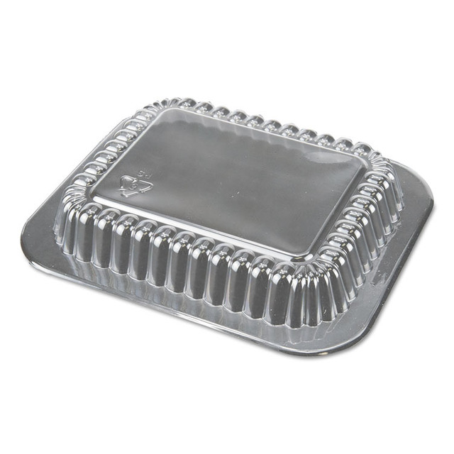 DURABLE PACKAGING P2201000 Dome Lids for 1 lb Oblong Containers, 5.13 x 4.13, Clear, Plastic, 1,000/Carton