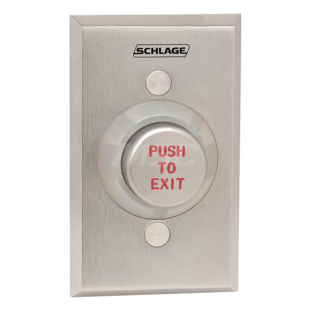 Schlage 621AL EX DA Push-Button Switch: Momentary (MO)