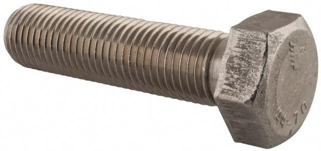 Value Collection HC3XX30120-001B Hex Head Cap Screw: M30 x 3.50 x 120 mm, Grade 316 & Austenitic Grade A4 Stainless Steel, Uncoated