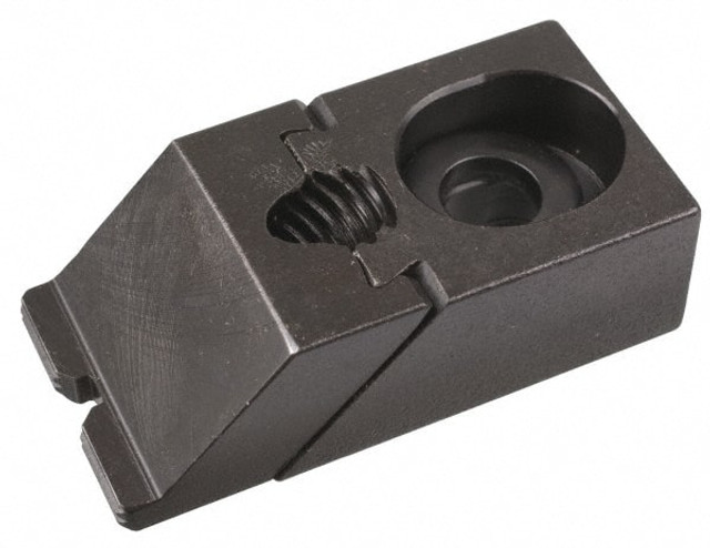 TE-CO 33823 Manual Edge Clamps; Socket Cap Screw Slot Size: 1/2 in ; Material: Steel ; Finish: Black