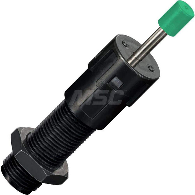 Bansbach, EasyLift FA-1212C4-C Standard-Duty Shock Absorber: 3 mm Rod Dia, 16 mm OD, 12 mm Stroke, M12 x 1 Thread