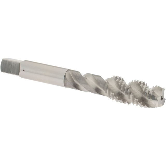 OSG 1986900 Spiral Flute Tap: M12x1.75 Metric Coarse, 3 Flutes, Plug, 6H Class of Fit, High Speed Steel, Bright/Uncoated