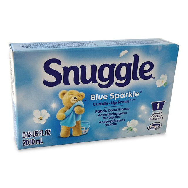 SUN PRODUCTS CORPORATION Snuggle® 2979996 Liquid HE Fabric Softener, Original, 1 Load Vend-Box, 100/Carton